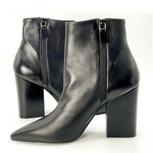 Stuart Weitzman Black Ankle Boots, Size 10AA